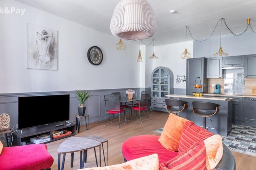 Cauquilha Spacieux Appartement Bourgeois En Centre Ville Béziers Kültér fotó