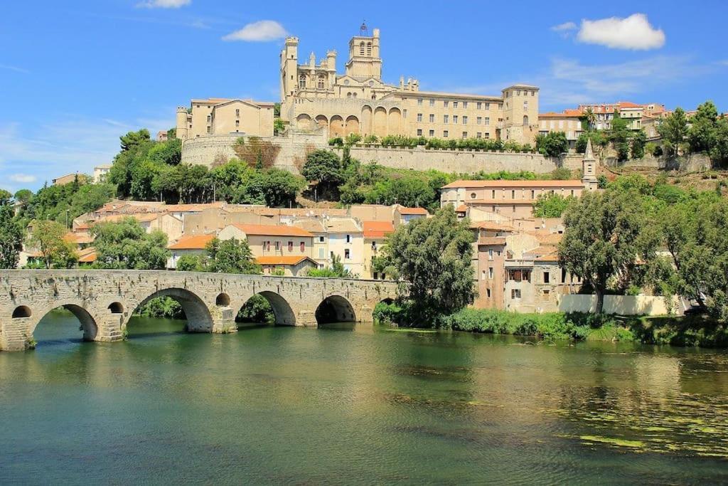 Cauquilha Spacieux Appartement Bourgeois En Centre Ville Béziers Kültér fotó